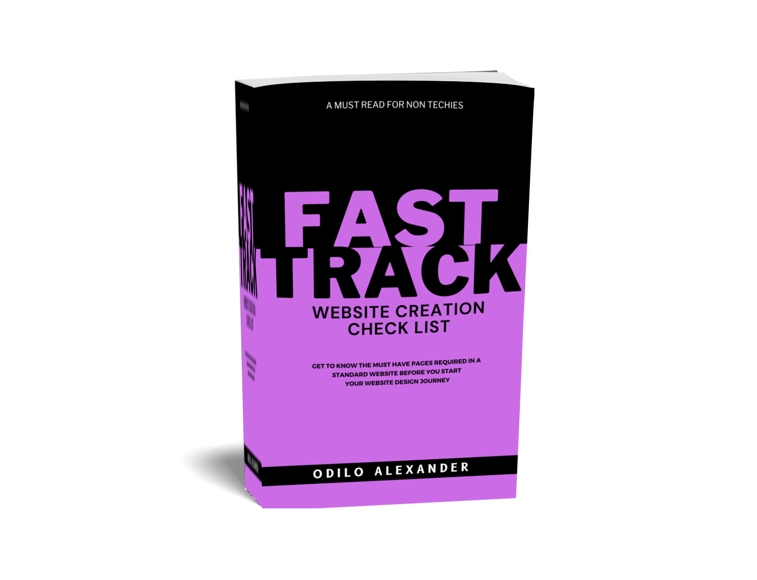 fast track website design check list